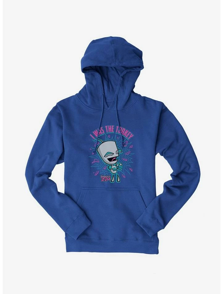 Coupon ๐ Invader Zim I Was The Turkey Hoodie โจ - Image 7