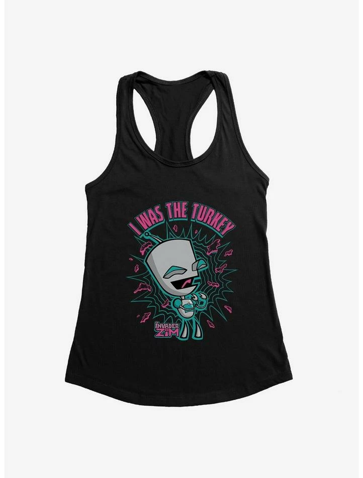 Flash Sale ๐ฅฐ Invader Zim I Was The Turkey ๐ง Girls Tank โค๏ธ - Image 3