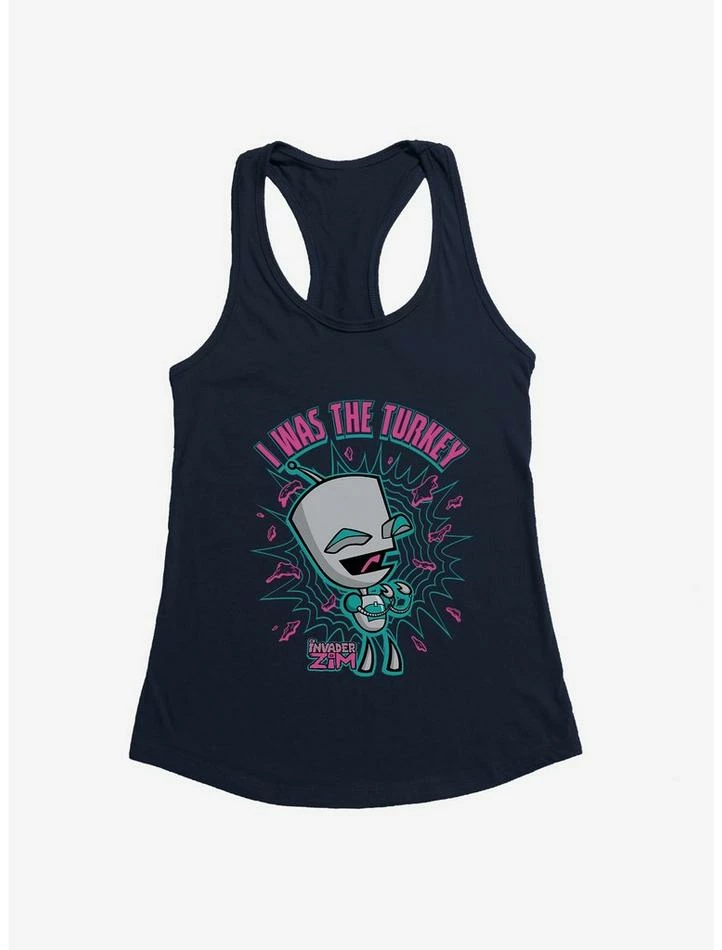 Flash Sale ๐ฅฐ Invader Zim I Was The Turkey ๐ง Girls Tank โค๏ธ - Image 4